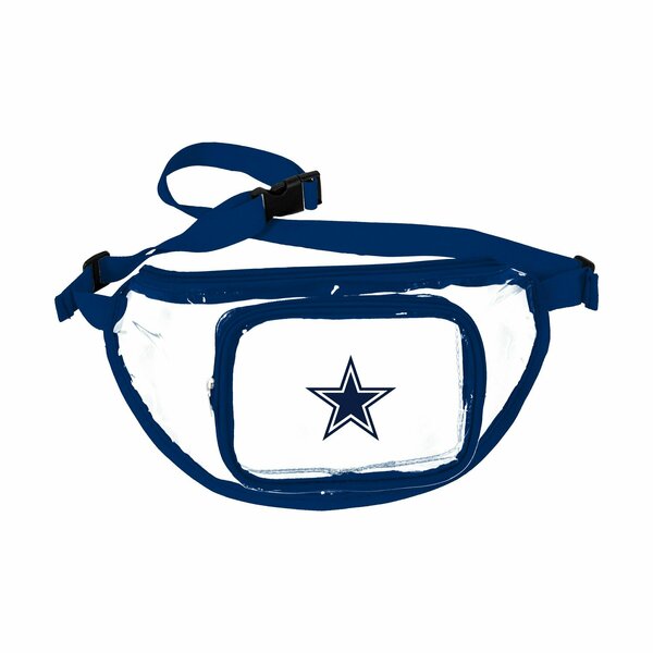 Logo Brands Dallas Cowboys Clear Fanny Pack 609-881